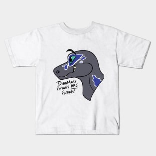 Dinomasks Are Valid Fursuits! Kids T-Shirt